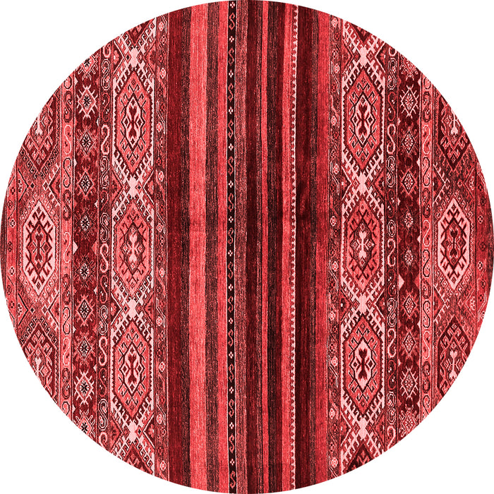 Machine Washable Abstract Red Modern Rug, wshabs600red