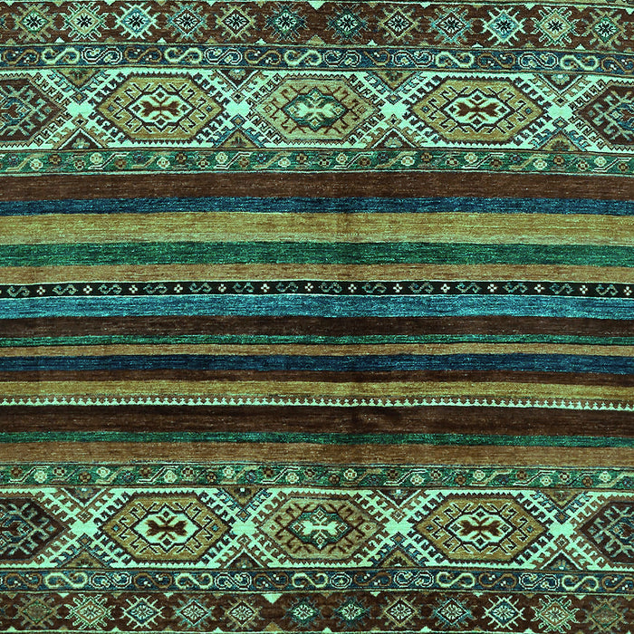 Abstract Turquoise Modern Rug, abs600turq