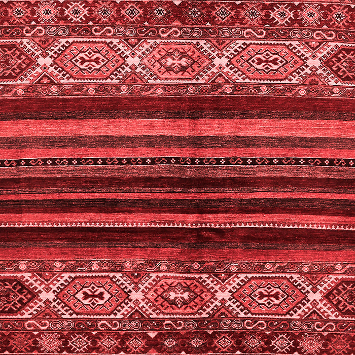 Abstract Red Modern Area Rugs