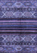 Abstract Blue Modern Rug, abs600blu