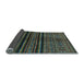 Sideview of Abstract Light Blue Modern Rug, abs601lblu