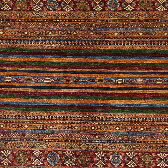 Abstract Light Brown Modern Rug, abs601