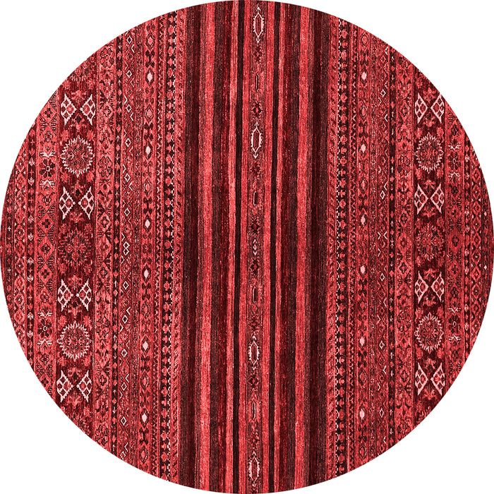 Machine Washable Abstract Red Modern Rug, wshabs601red