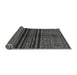 Sideview of Abstract Gray Modern Rug, abs601gry