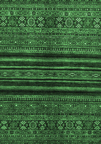 Abstract Emerald Green Modern Rug, abs601emgrn