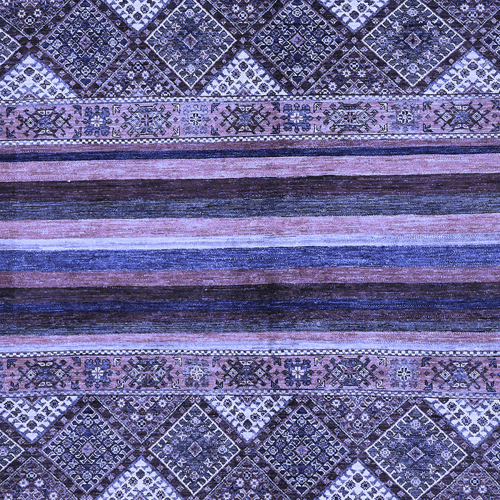 Abstract Blue Modern Rug, abs602blu