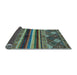 Sideview of Abstract Light Blue Modern Rug, abs602lblu