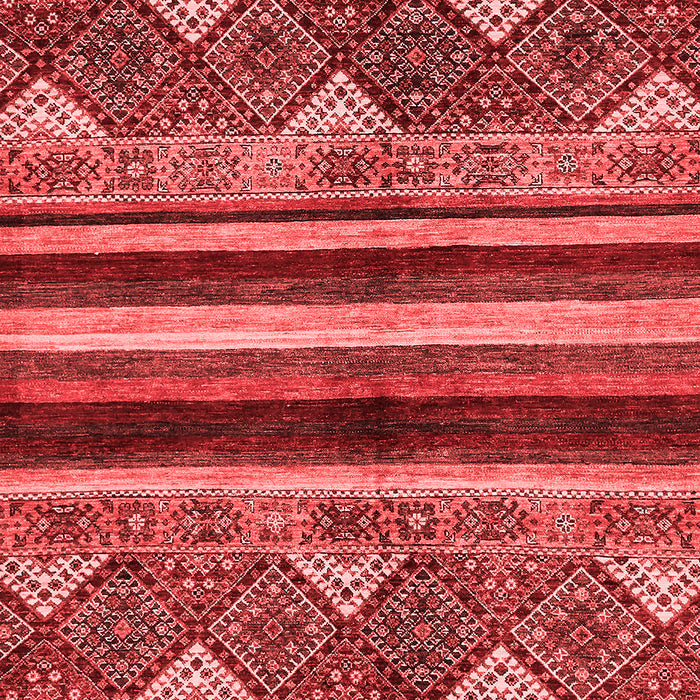 Abstract Red Modern Area Rugs