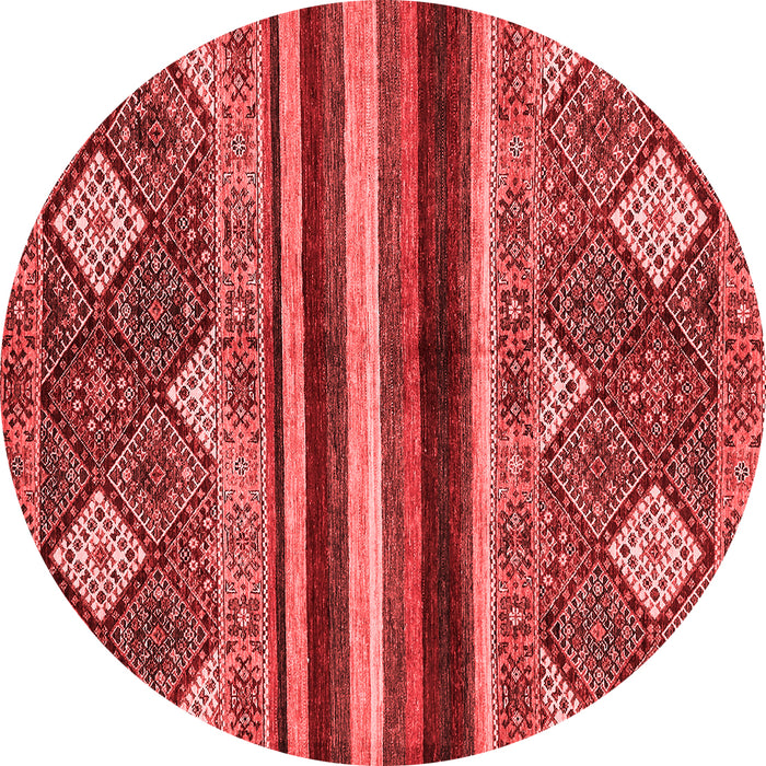 Machine Washable Abstract Red Modern Rug, wshabs602red
