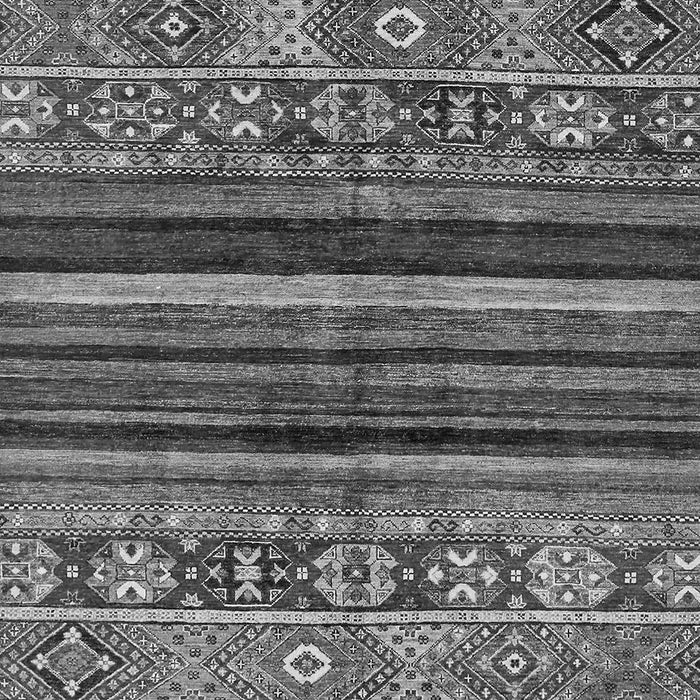 Machine Washable Abstract Gray Modern Rug, wshabs603gry