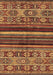 Abstract Brown Modern Rug, abs603brn