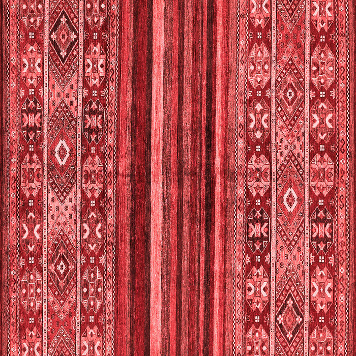 Abstract Red Modern Rug, abs603red