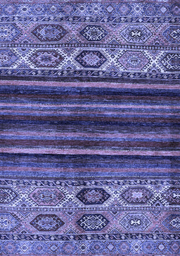 Abstract Blue Modern Rug, abs604blu