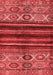 Abstract Red Modern Area Rugs