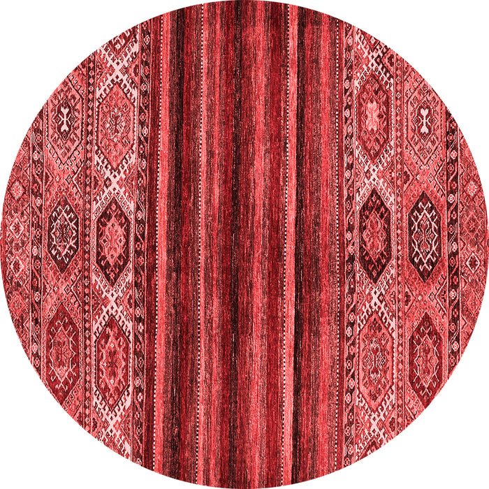 Machine Washable Abstract Red Modern Rug, wshabs604red
