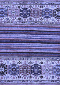 Abstract Blue Modern Rug, abs605blu