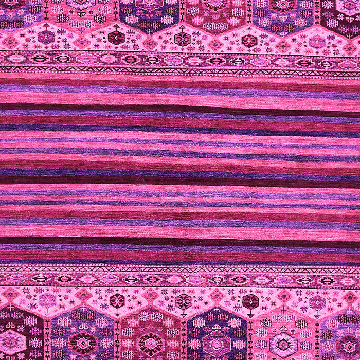 Machine Washable Abstract Pink Modern Rug, wshabs605pnk