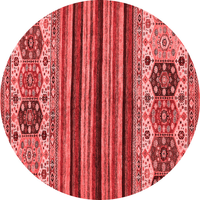 Machine Washable Abstract Red Modern Rug, wshabs605red