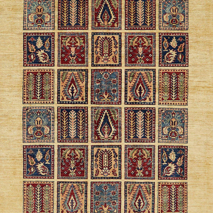 Abstract Chrome Gold Yellow Modern Rug, abs606