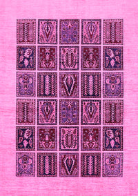 Abstract Pink Modern Rug, abs606pnk