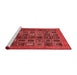 Modern Red Washable Rugs