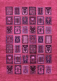 Abstract Pink Modern Rug, abs609pnk