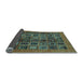 Sideview of Abstract Light Blue Modern Rug, abs609lblu