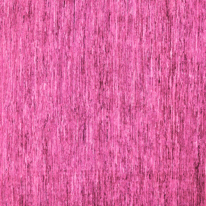 Square Machine Washable Abstract Pink Modern Rug, wshabs60pnk