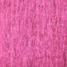 Square Machine Washable Abstract Pink Modern Rug, wshabs60pnk