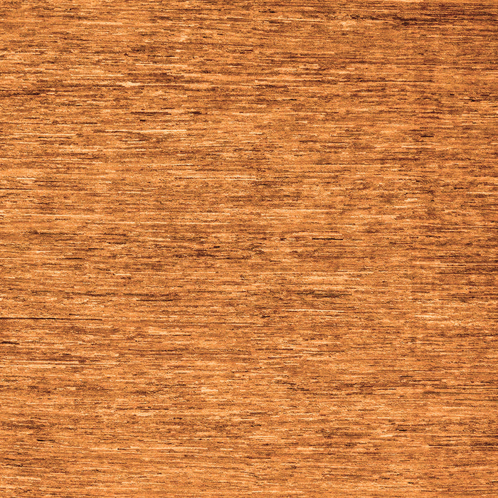 Square Machine Washable Abstract Orange Modern Area Rugs, wshabs60org