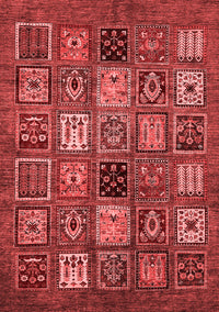 Oriental Red Modern Rug, abs610red