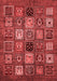 Oriental Red Modern Area Rugs