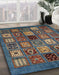 Machine Washable Abstract Burgundy Brown Rug in a Family Room, wshabs610