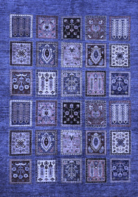 Oriental Blue Modern Rug, abs610blu