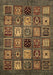 Oriental Brown Modern Rug, abs610brn