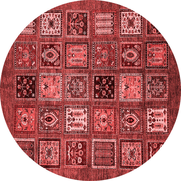 Machine Washable Oriental Red Modern Rug, wshabs610red