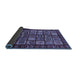 Sideview of Abstract Blue Modern Rug, abs611blu