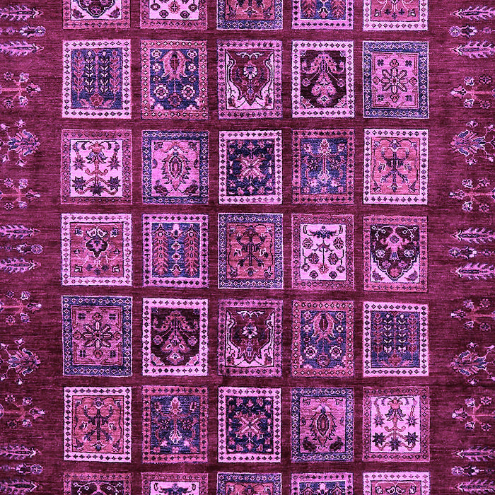 Machine Washable Abstract Purple Modern Area Rugs, wshabs611pur