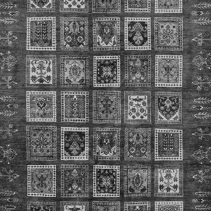 Abstract Gray Modern Rug, abs611gry