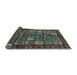 Sideview of Abstract Light Blue Modern Rug, abs611lblu