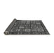 Sideview of Abstract Gray Modern Rug, abs611gry