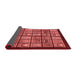 Abstract Red Modern Area Rugs