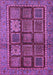 Abstract Purple Modern Rug, abs616pur