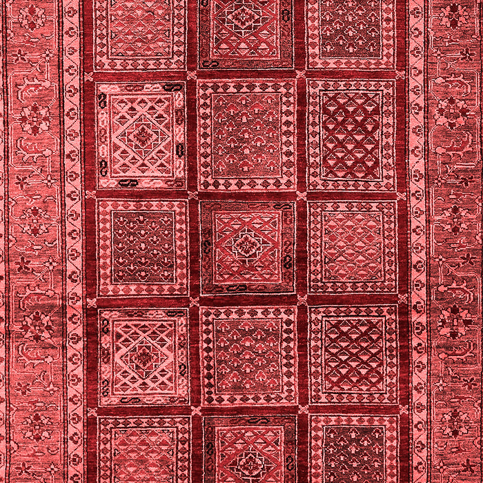Abstract Red Modern Area Rugs