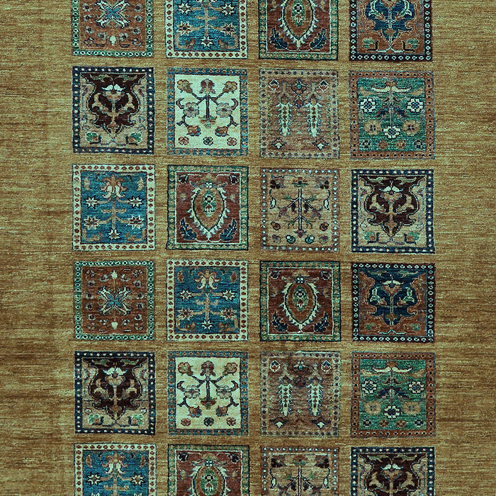 Abstract Light Blue Modern Rug, abs617lblu