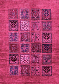 Abstract Pink Modern Rug, abs617pnk