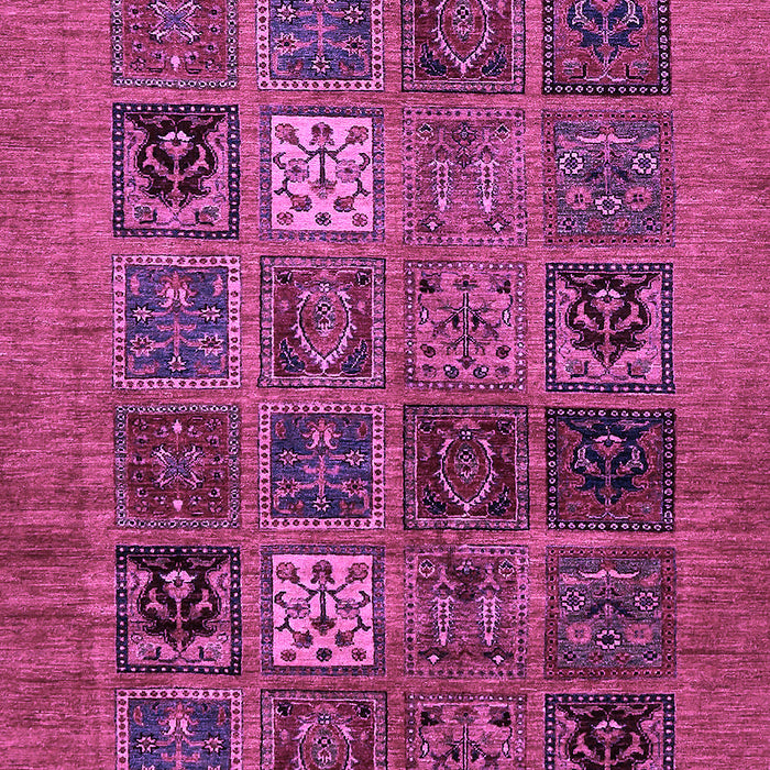 Abstract Purple Modern Rug, abs617pur