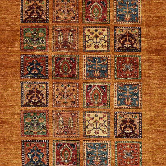 Abstract Red Modern Rug, abs617