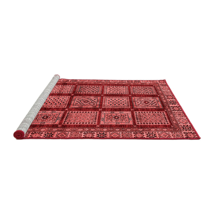 Modern Red Washable Rugs