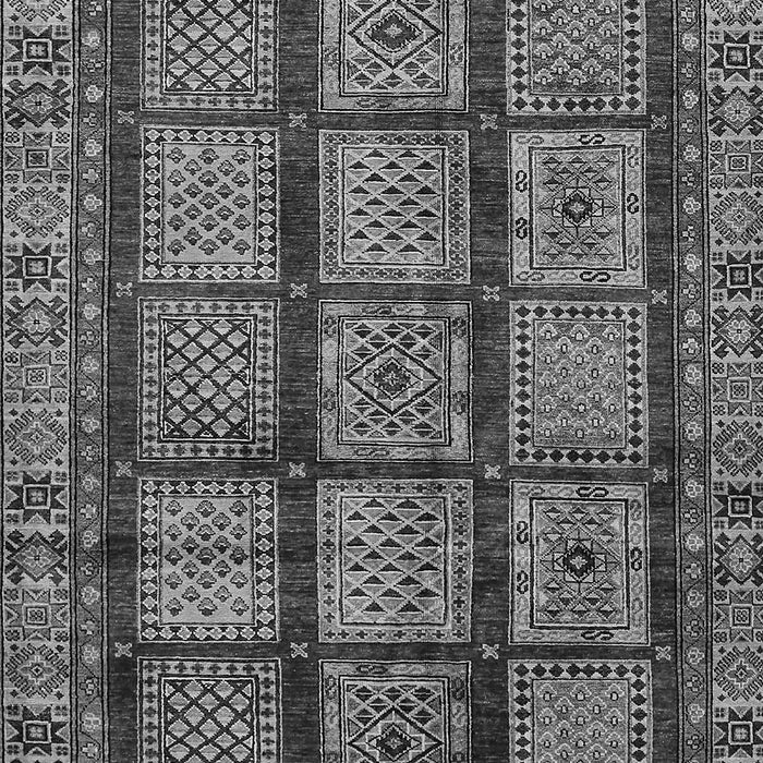 Abstract Gray Modern Rug, abs618gry